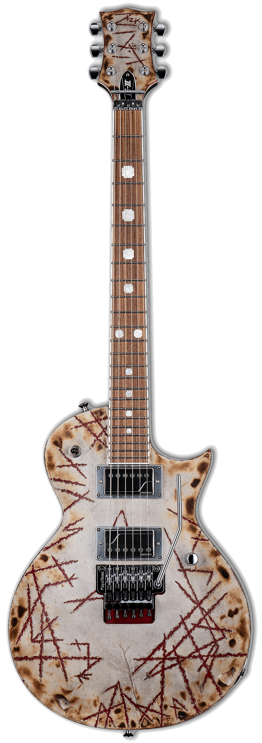 ESP Japan E-II Richard Z. Kruspe Signature RZK-II - Burnt [MIJ]