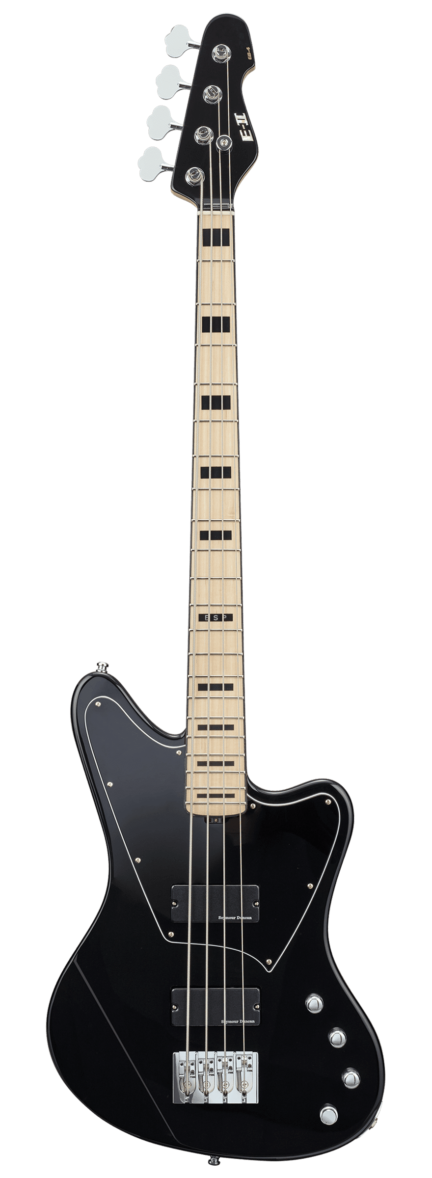 ESP E-II GB-4 Bass Guitar - Black [Made in Japan]