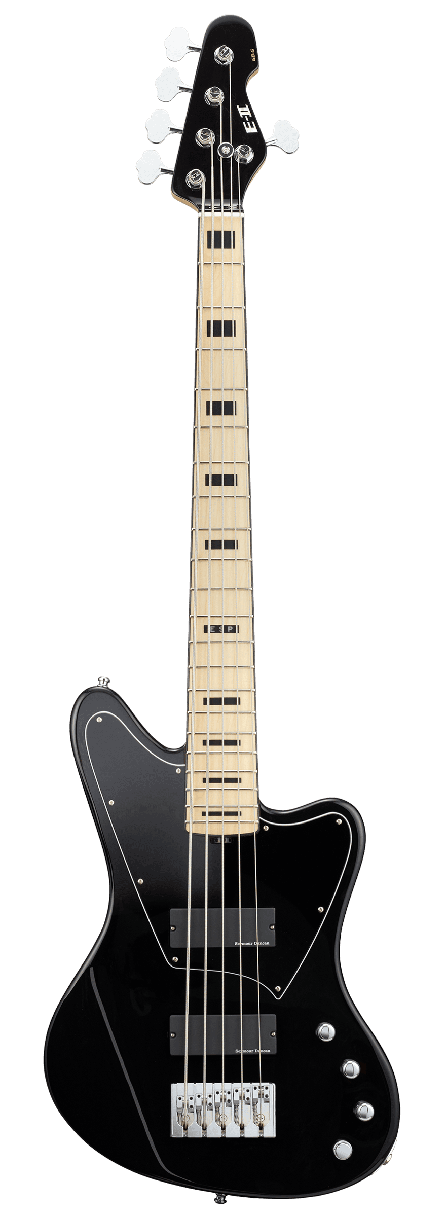 ESP E-II GB-5 Bass Guitar - Black [Made in Japan] |  ESP |  BASS GUITAR |  Zoso Music