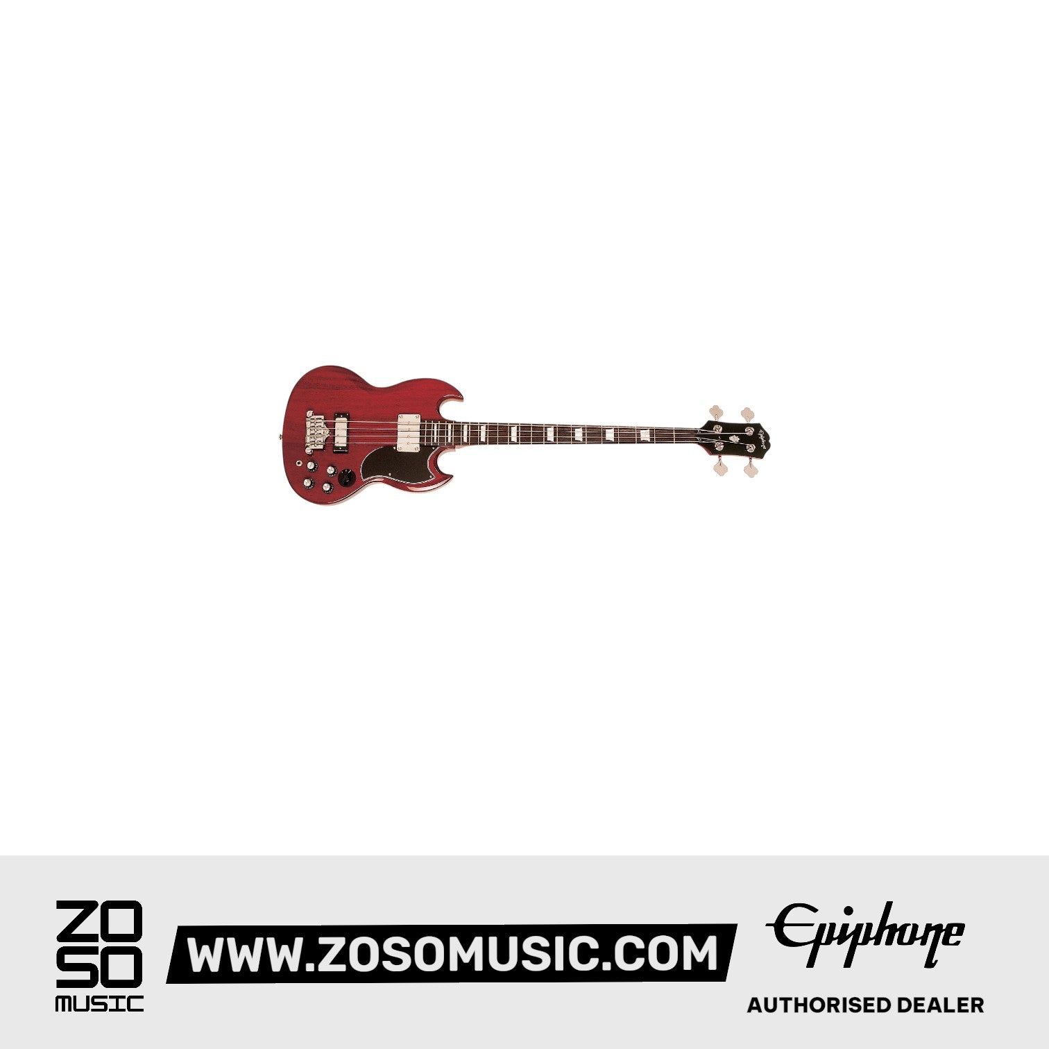 Epiphone 3, 2 Pickup, 4 String Bass Guitar