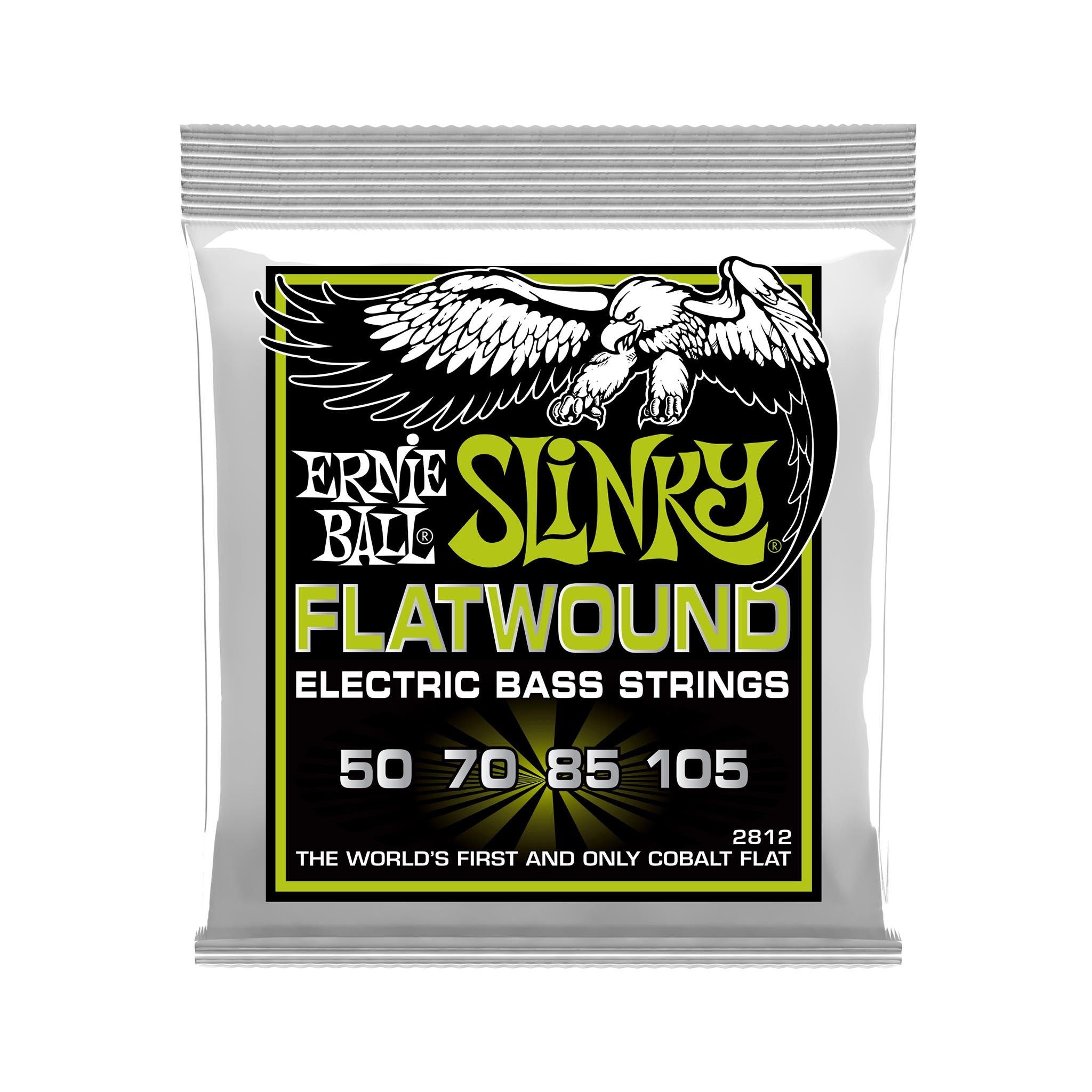 Ernie Ball Regular Slinky Flatwound Electric Bass Strings, 50-105 | Zoso Music Sdn Bhd