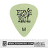 Ernie Ball Super Glow Cellulose Guitar Picks, Medium, 12-Pack