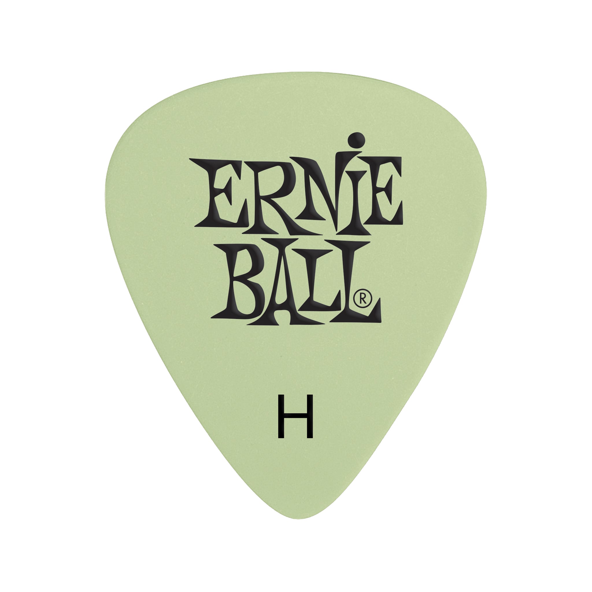 Ernie Ball Super Glow Cellulose Guitar Picks, Heavy, 12-Pack