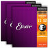 Elixir 16544 Nanoweb Phosphor Bronze Custom Light Acoustic Guitar Strings Zoso Music