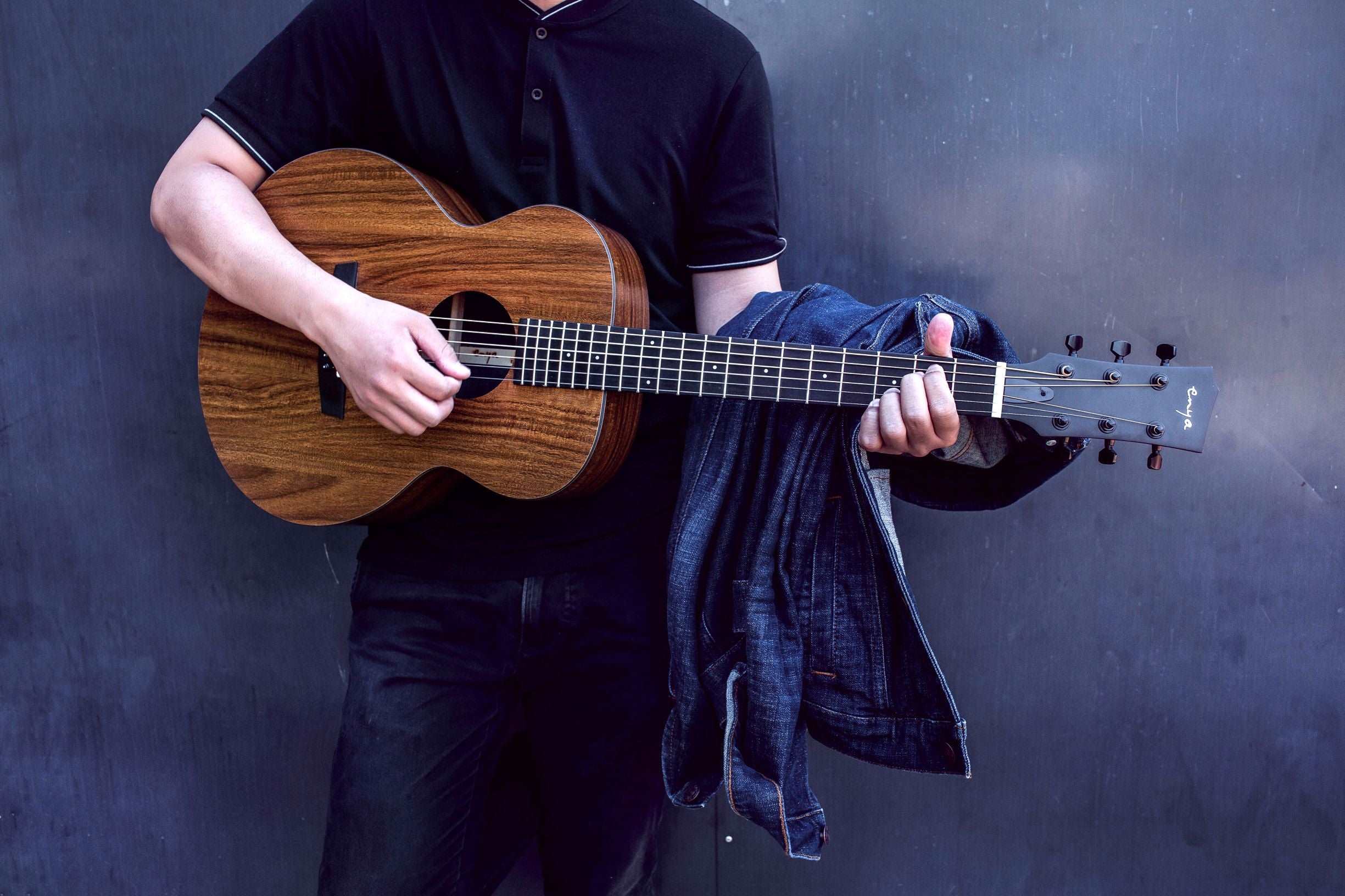 Enya EA-X1e 41" Acoustic Guitar HPL Koa & EQ With Bag And Accessories | ENYA , Zoso Music