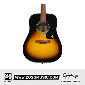 EPIPHONE DR-100 ACOUSTIC GUITAR, VINTAGE SUNBURST | EPIPHONE , Zoso Music