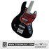 Neowood K-EB6-4-R BK Jazz Bass 4 String RW Neck Bass Guitar Black | Zoso Music Sdn Bhd