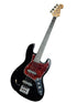 Neowood K-EB6-4-R BK Jazz Bass 4 String RW Neck Bass Guitar Black |  NEOWOOD |  BASS GUITAR |  Zoso Music