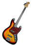 Neowood K-EB6-4-R SB Jazz Bass 4 String RW Neck Bass Guitar Sunburst |  NEOWOOD |  BASS GUITAR |  Zoso Music