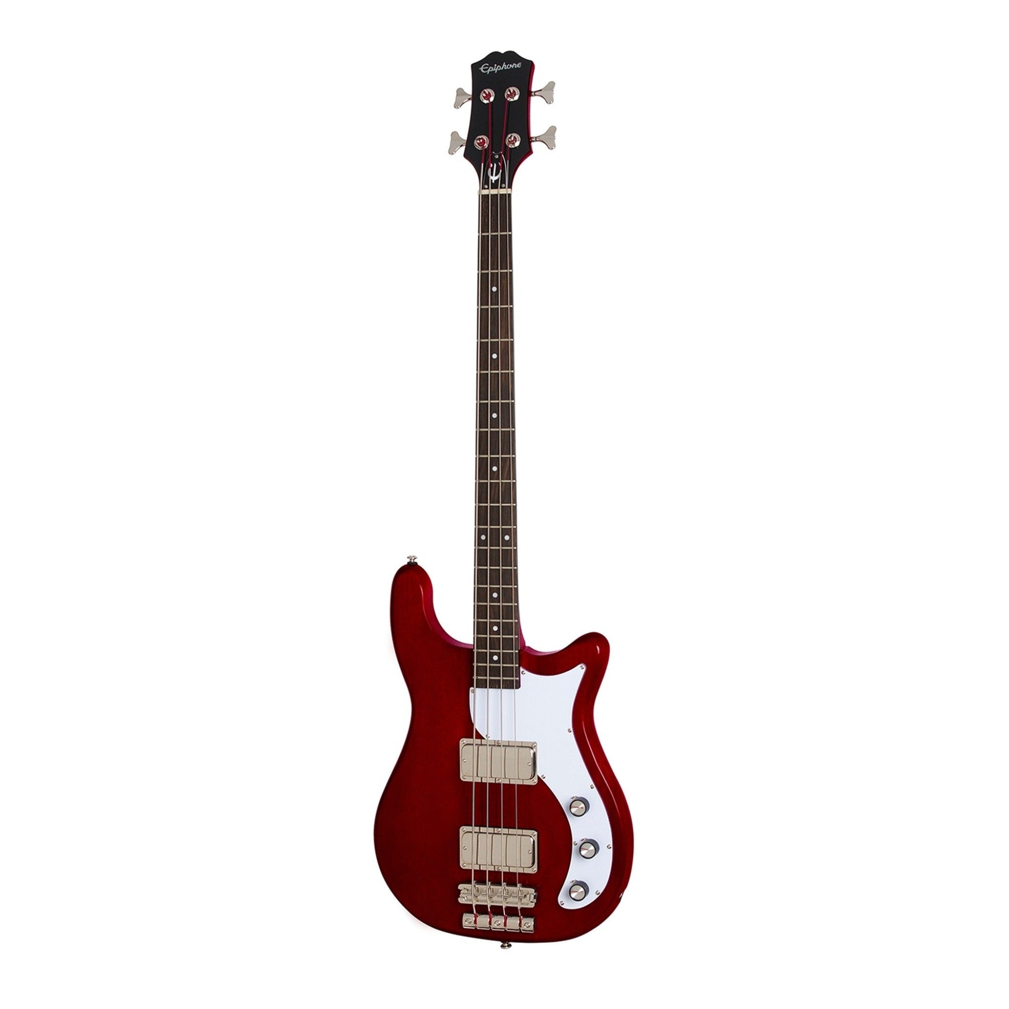 Epiphone EBEMSBUNH1 Embassy Bass Guitar - Sparkling Burgundy