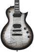 ESP LTD EC-1000T Quilted Maple Electric Guitar - Charcoal Burst Zoso Music
