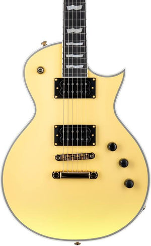 ESP LTD EC-1000T CTM Electric Guitar - Vintage Gold Satin Zoso Music