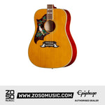 Epiphone 1963 Dove Reissue Left-Handed Acoustic-Electric Guitar - Natural | Zoso Music Sdn Bhd