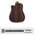 Epiphone Hummingbird Deluxe EC Acoustic-Electric Guitar - Autumn Burst |  EPIPHONE |  ACOUSTIC GUITAR |  Zoso Music