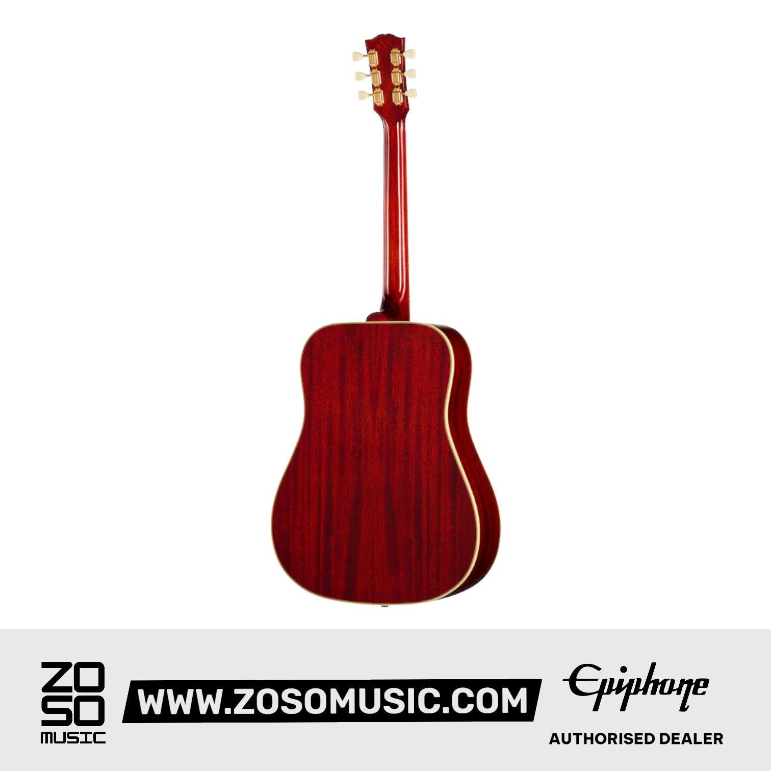 Epiphone 1960 Hummingbird Reissue Acoustic-Electric Guitar - Cherry Sunburst |  EPIPHONE |  ACOUSTIC GUITAR |  Zoso Music