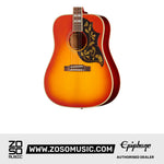 Epiphone 1960 Hummingbird Reissue Acoustic-Electric Guitar - Cherry Sunburst | Zoso Music Sdn Bhd