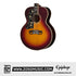 Epiphone ECPW200VSGH1 Pre-War SJ-200 Rosewood Reissue Acoustic-Electric Guitar - Vintage Sunburst
