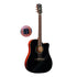 KEPMA EDC 41 inch Dreadnought Semi Acoustic Guitar w AcoustiFex® K-10 Pickup, Spruce Top, Side & Back Mahogany, EDC-K10