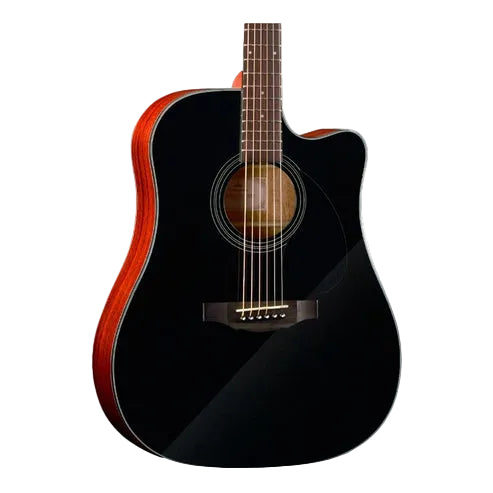 KEPMA EDC 41 inch Dreadnought Semi Acoustic Guitar w AcoustiFex® K-10 Pickup, Spruce Top, Side & Back Mahogany, EDC-K10