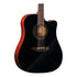 KEPMA EDC 41 inch Dreadnought Semi Acoustic Guitar w AcoustiFex® K-10 Pickup, Spruce Top, Side & Back Mahogany, EDC-K10