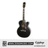 Epiphone EEJ2BKGH1 J-200 EC Studio Acoustic Electric Guitar Black |  EPIPHONE |  ACOUSTIC GUITAR |  Zoso Music