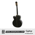 Epiphone EEJ2BKGH1 J-200 EC Studio Acoustic Electric Guitar Black |  EPIPHONE |  ACOUSTIC GUITAR |  Zoso Music