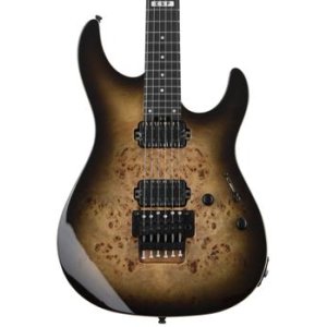 ESP E-II SN-2 BM with Hardshell Case - Nebula Black Burst [Made in Japan] |  ESP |  ELECTRIC GUITAR |  Zoso Music