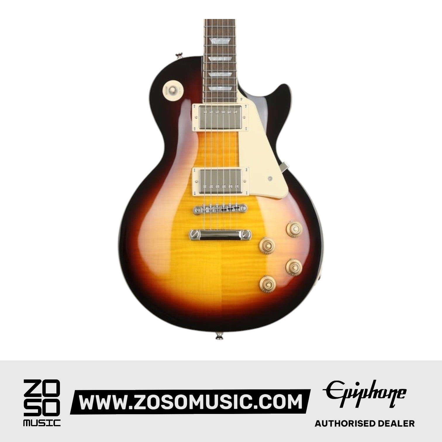 Epiphone Les Paul Standard 50s Electric Guitar (+ FREE Gator GBE-ELECT Gig Bag )