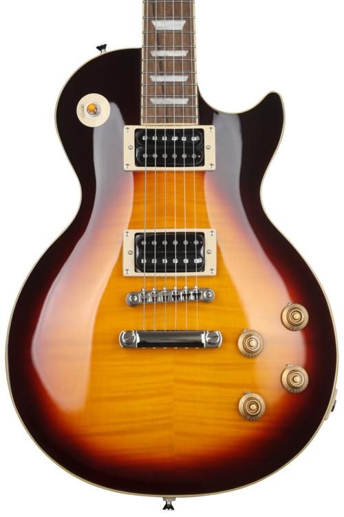 Epiphone EILPSLASHNVNH3 Slash Les Paul Standard Electric Guitar - November Burst