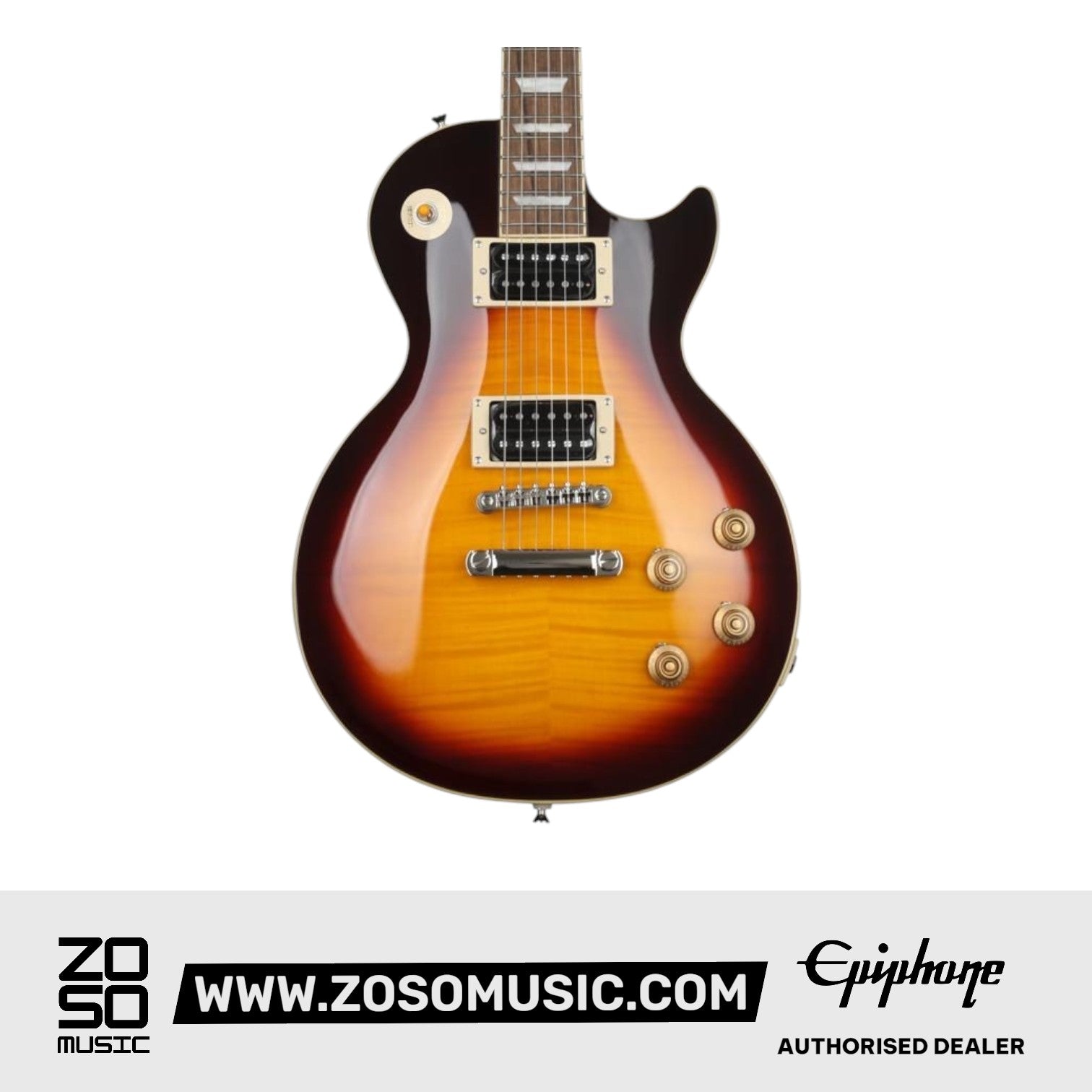Epiphone EILPSLASHNVNH3 Slash Les Paul Standard Electric Guitar - November Burst |  EPIPHONE |  ELECTRIC GUITAR |  Zoso Music