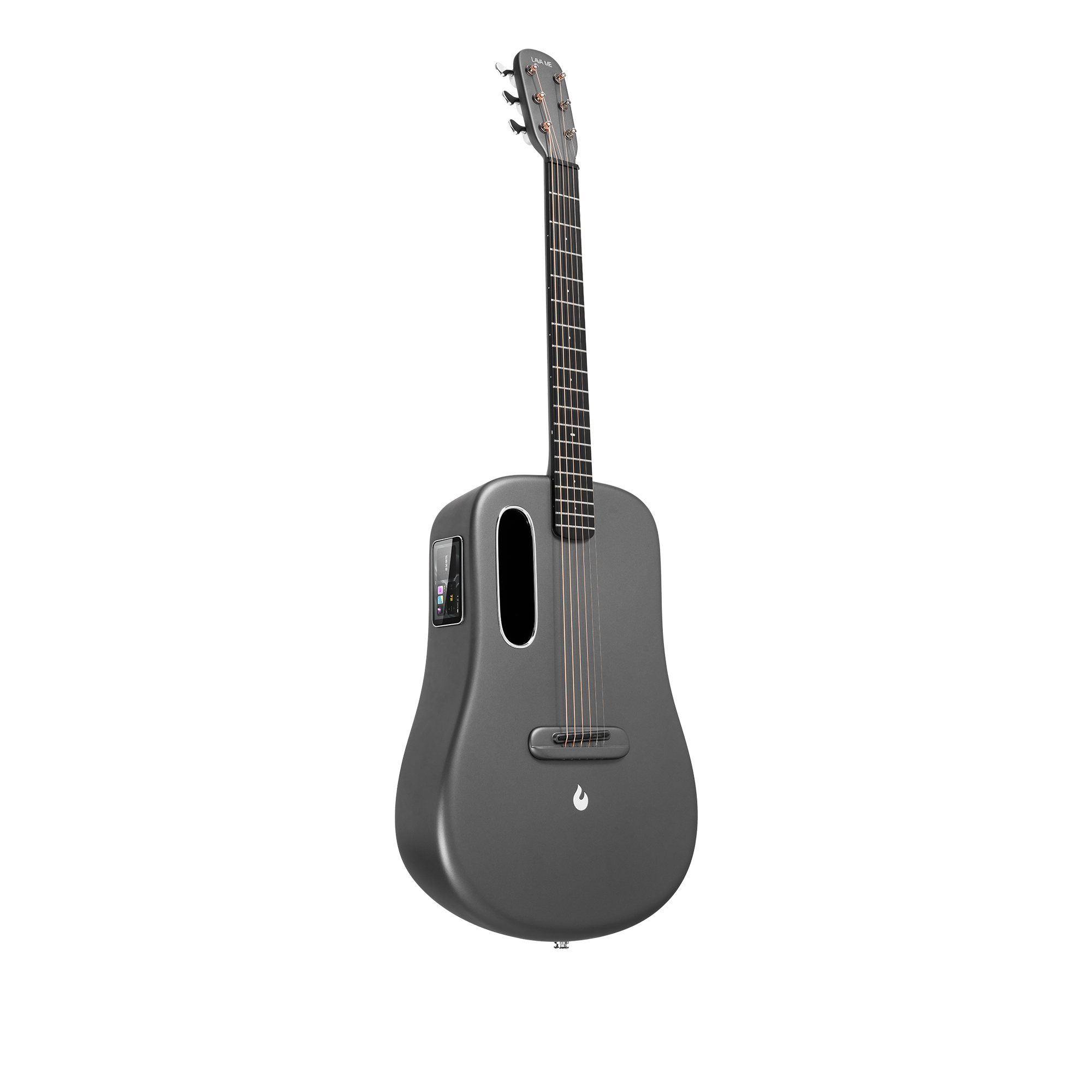 Lava Me 3 38inch Carbon Fiber Smart Guitar with Space Bag - Gray