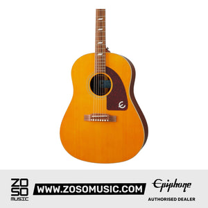 Epiphone EMTTANANH1 Masterbilt Texan Acoustic Guitar, w/Pickup - Antique Natural Aged Gloss |  EPIPHONE |  ACOUSTIC GUITAR |  Zoso Music