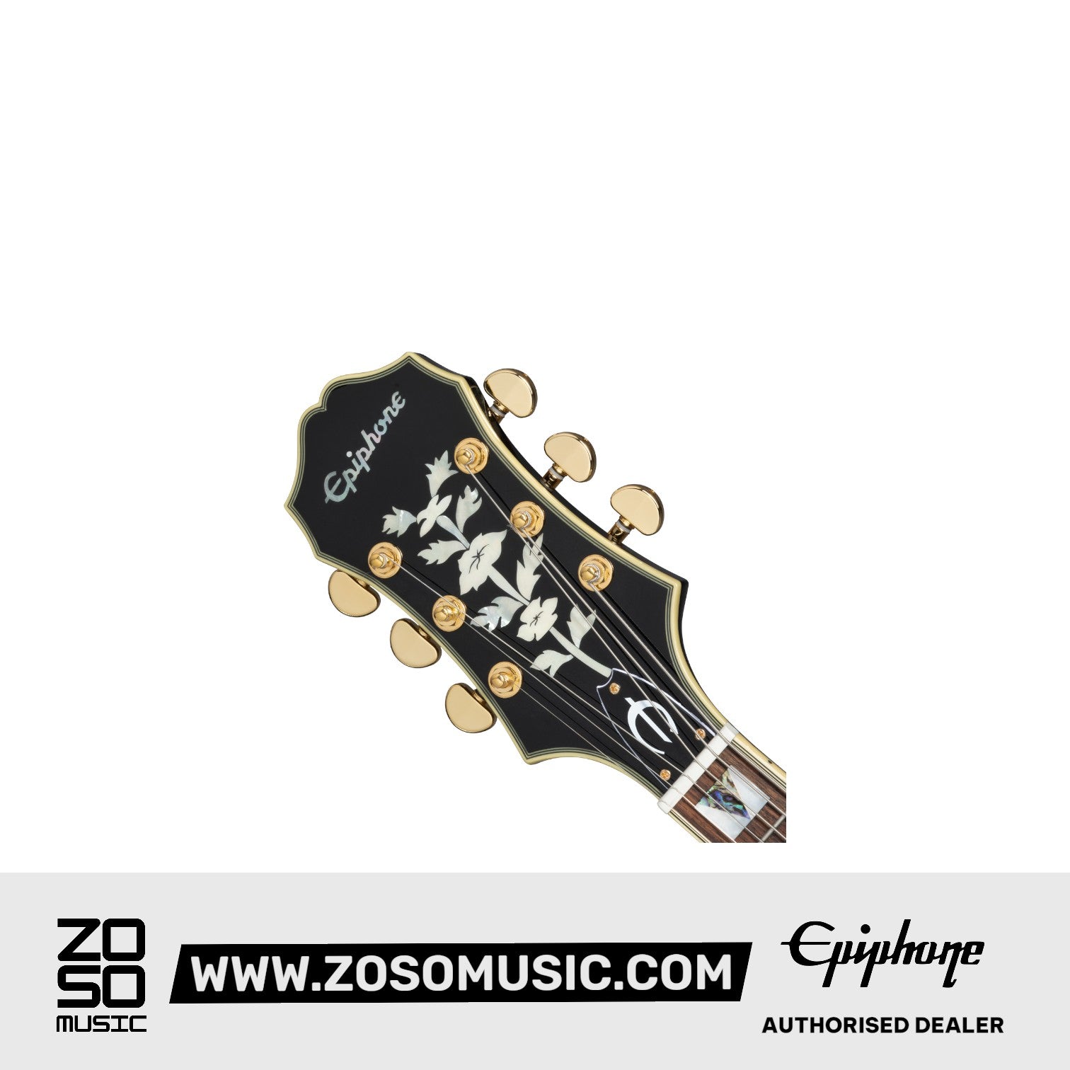Epiphone EOBDWVSGH1L Broadway Hollowbody Left-handed Electric Guitar - Vintage Sunburst |  EPIPHONE |  ELECTRIC GUITAR |  Zoso Music
