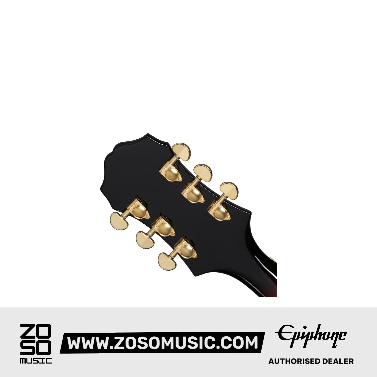 Epiphone EOBDWVSGH1L Broadway Hollowbody Left-handed Electric Guitar - Vintage Sunburst |  EPIPHONE |  ELECTRIC GUITAR |  Zoso Music