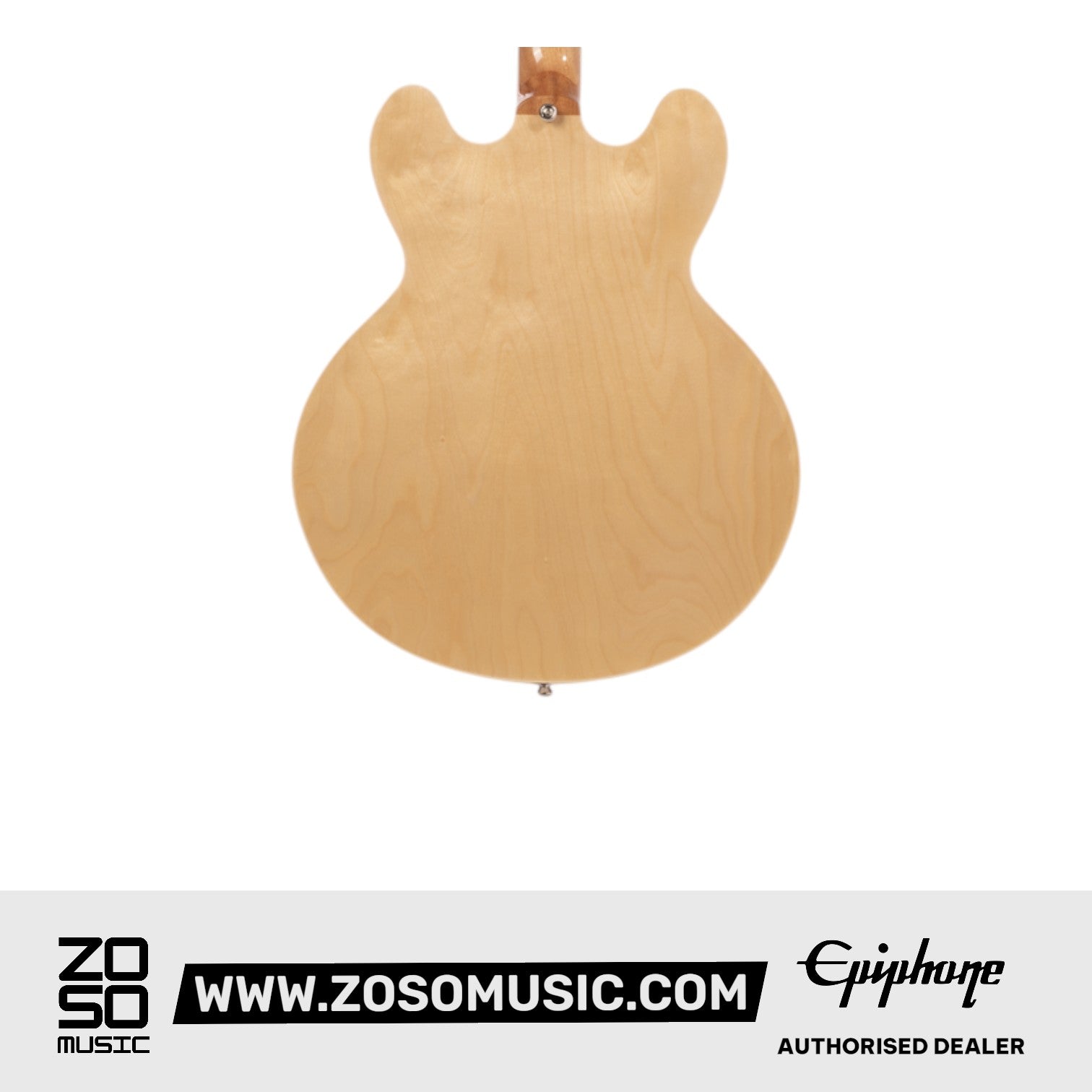 Epiphone EOCANANH1L Casino Left-handed Hollowbody Electric Guitar - Natural |  EPIPHONE |  ELECTRIC GUITAR |  Zoso Music