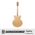 Epiphone EOCANANH1L Casino Left-handed Hollowbody Electric Guitar - Natural |  EPIPHONE |  ELECTRIC GUITAR |  Zoso Music
