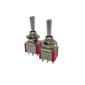 ALLPARTS EP-0082-010 Chrome On-Off-On Mini Switch | Zoso Music Sdn Bhd