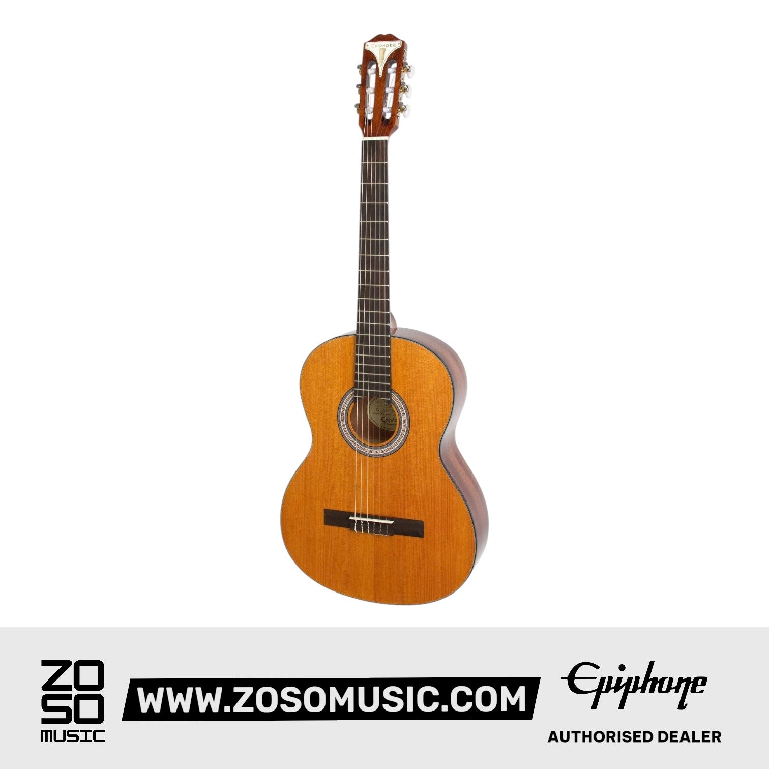 EPIPHONE PRO-1 CLASSIC CLASSICAL GUITAR 2 INCH NUT ANTIQUE NATURAL | EPIPHONE , Zoso Music