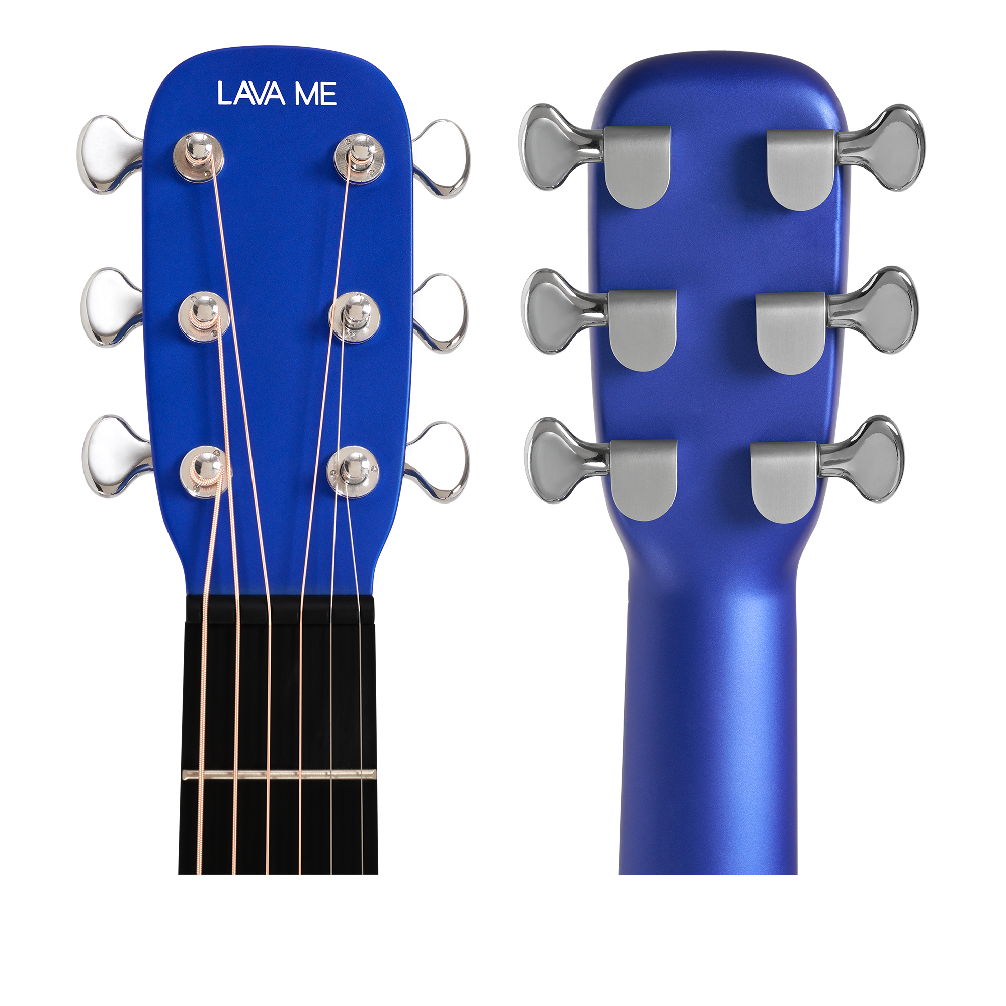 Lava Me 3 38inch Carbon Fiber Smart Guitar with Space Bag - Blue