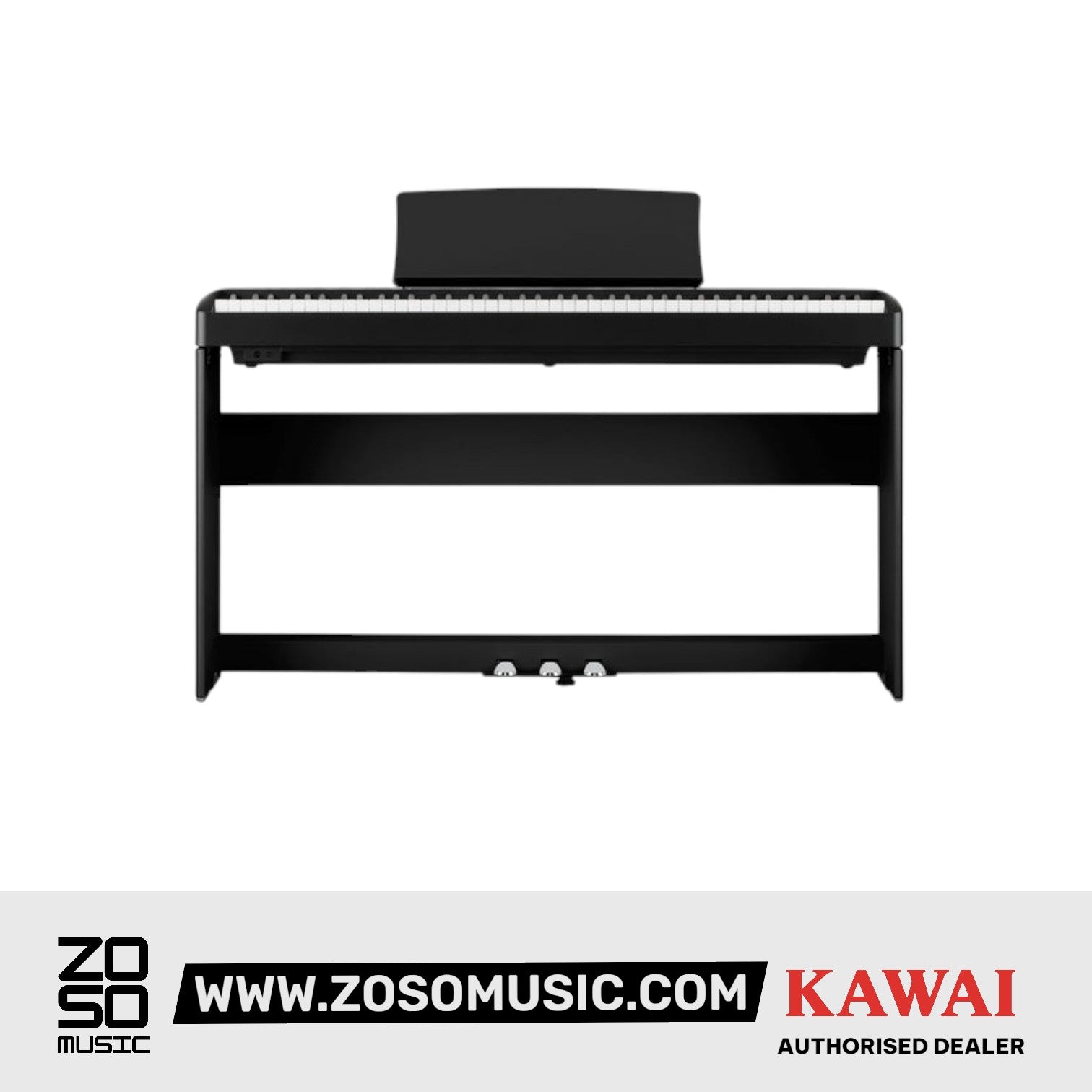 Kawai ES-120 88-key Digital Piano Set - Black |  KAWAI |  PIANO-DIGITAL |  Zoso Music
