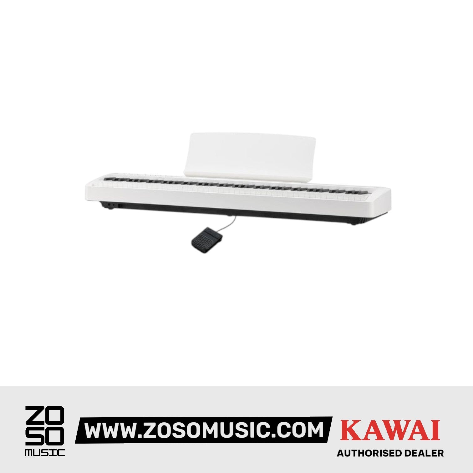 Kawai ES-120 Portable Digital Home Piano - White |  KAWAI |  PIANO-DIGITAL |  Zoso Music
