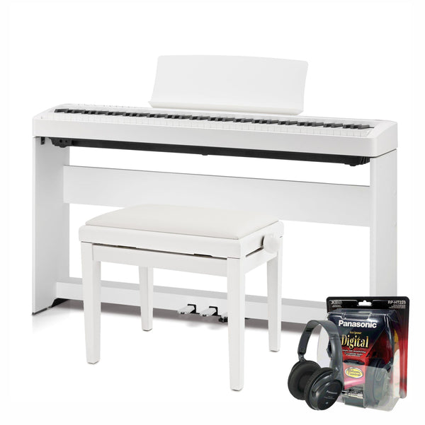 Kawai ES-120 88-key Digital Piano Set - White