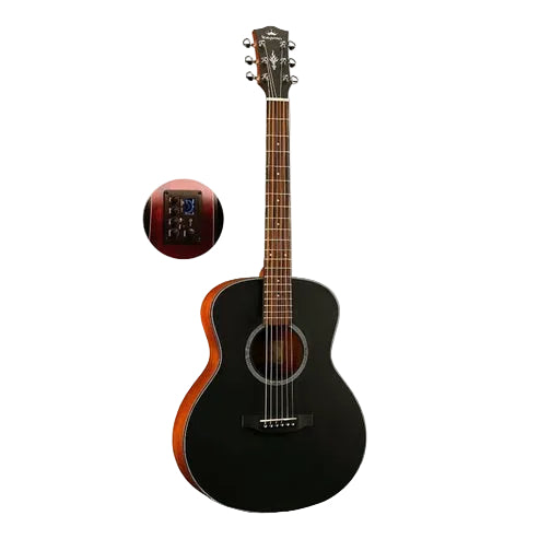 KEPMA ES36EQ , 36 inch (3/4) Travel Portable Acoustic Guitar with with K1 Pickup