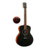 KEPMA ES36EQ , 36 inch (3/4) Travel Portable Acoustic Guitar with with K1 Pickup