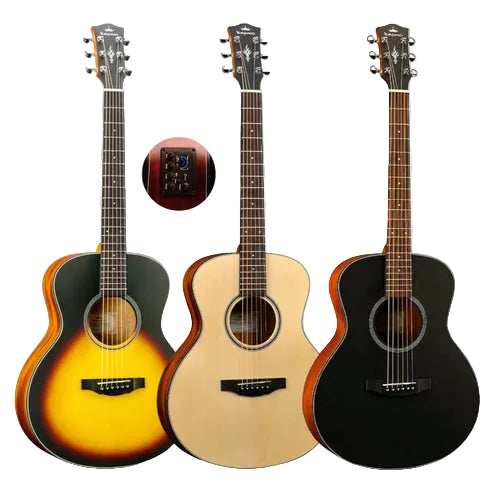 KEPMA ES36EQ , 36 inch (3/4) Travel Portable Acoustic Guitar with with K1 Pickup | Zoso Music Sdn Bhd