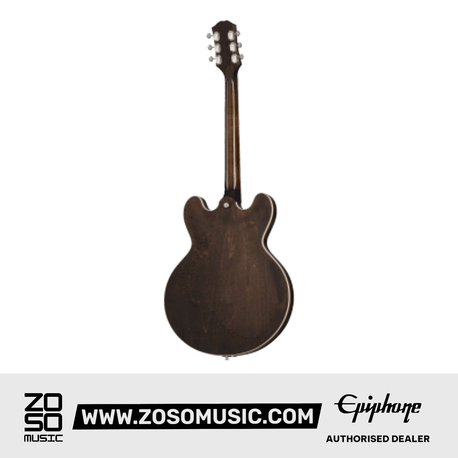 Epiphone ESECA00LRTNH1 USA Casino Archtop Hollowbody Electric Guitar (Left-handed) Royal Tan