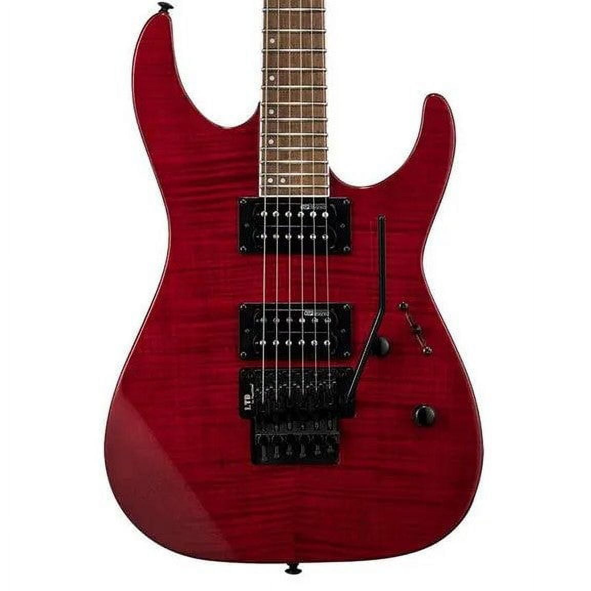 ESP LTD M-200FM Electric Guitar - See Thru Red | Zoso Music Sdn Bhd