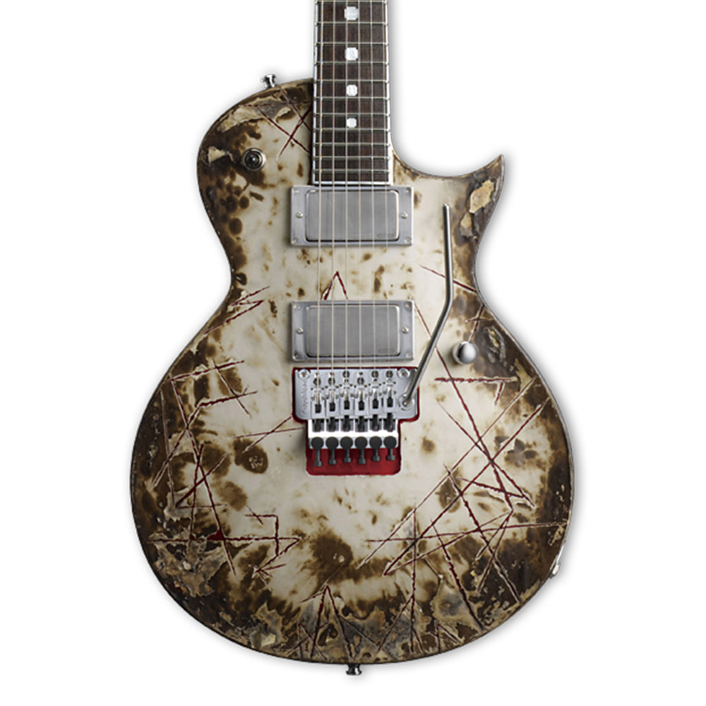 ESP RZK-II Burnt Signature Electric Guitar - Distressed & Burnt