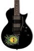 ESP LTD Kirk Hammett 30th Anniversary Left-handed Electric Guitar - Black w/Spider Graphic Zoso Music