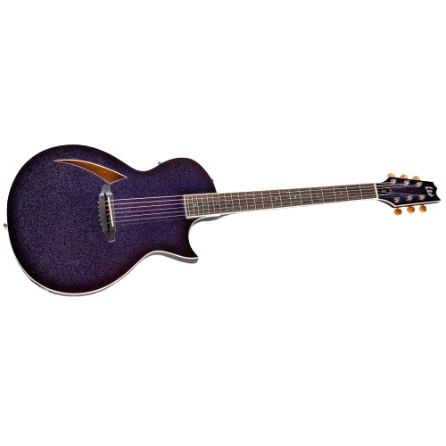 ESP LTD TL-6 Acoustic-Electric Guitar - Purple Sparkle Burst